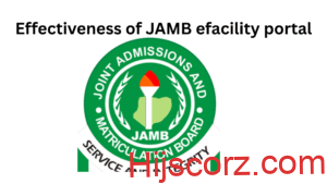 Effectiveness of JAMB efacility portal